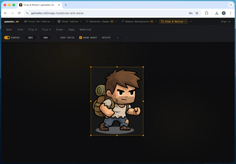 gamedev.sh screenshot 3