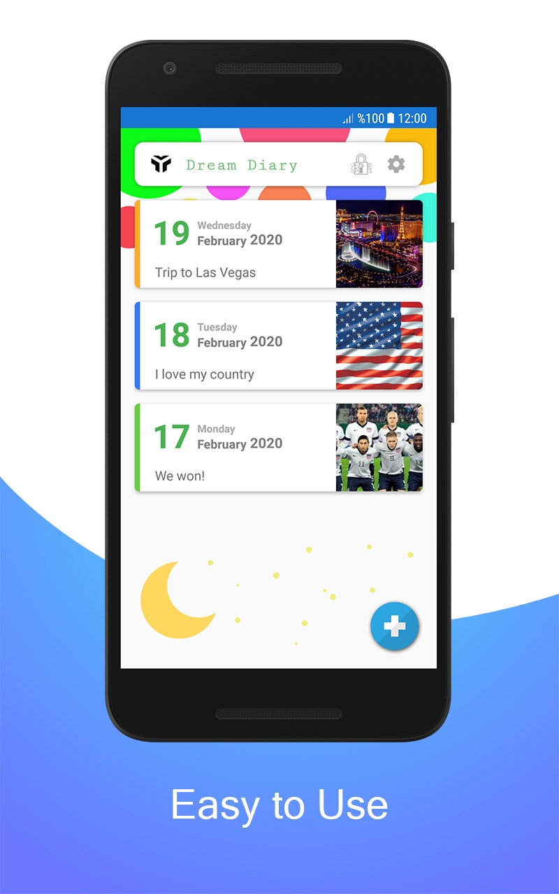 Dream Diary - Journal App With Lock gallery image