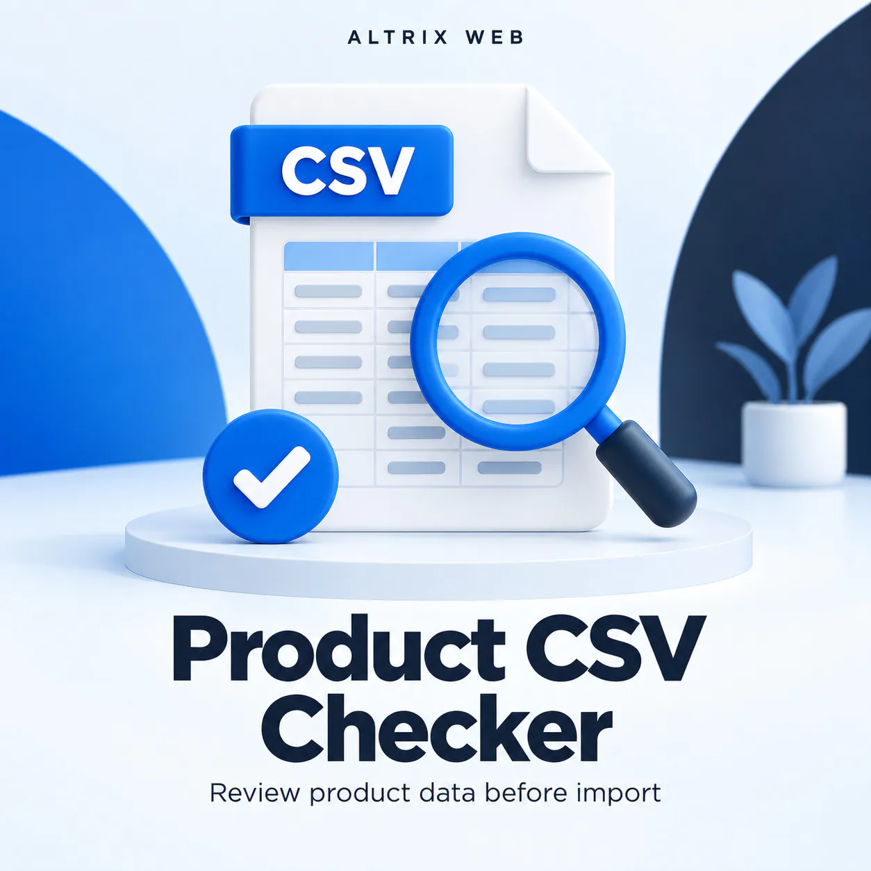 Altrix Product CSV Checker product banner