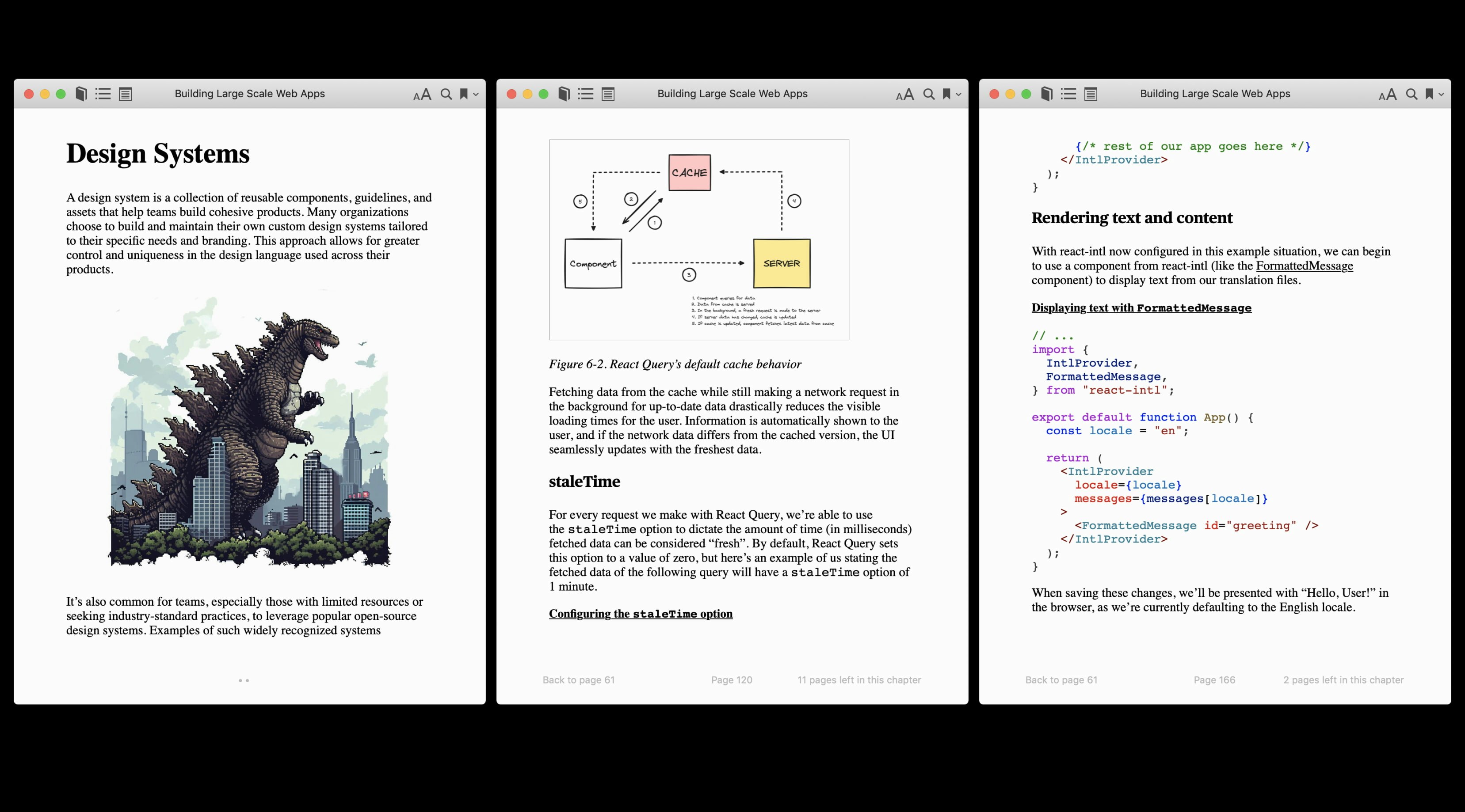 Creación de aplicaciones web a gran escala - Una guía de campo react media 3
