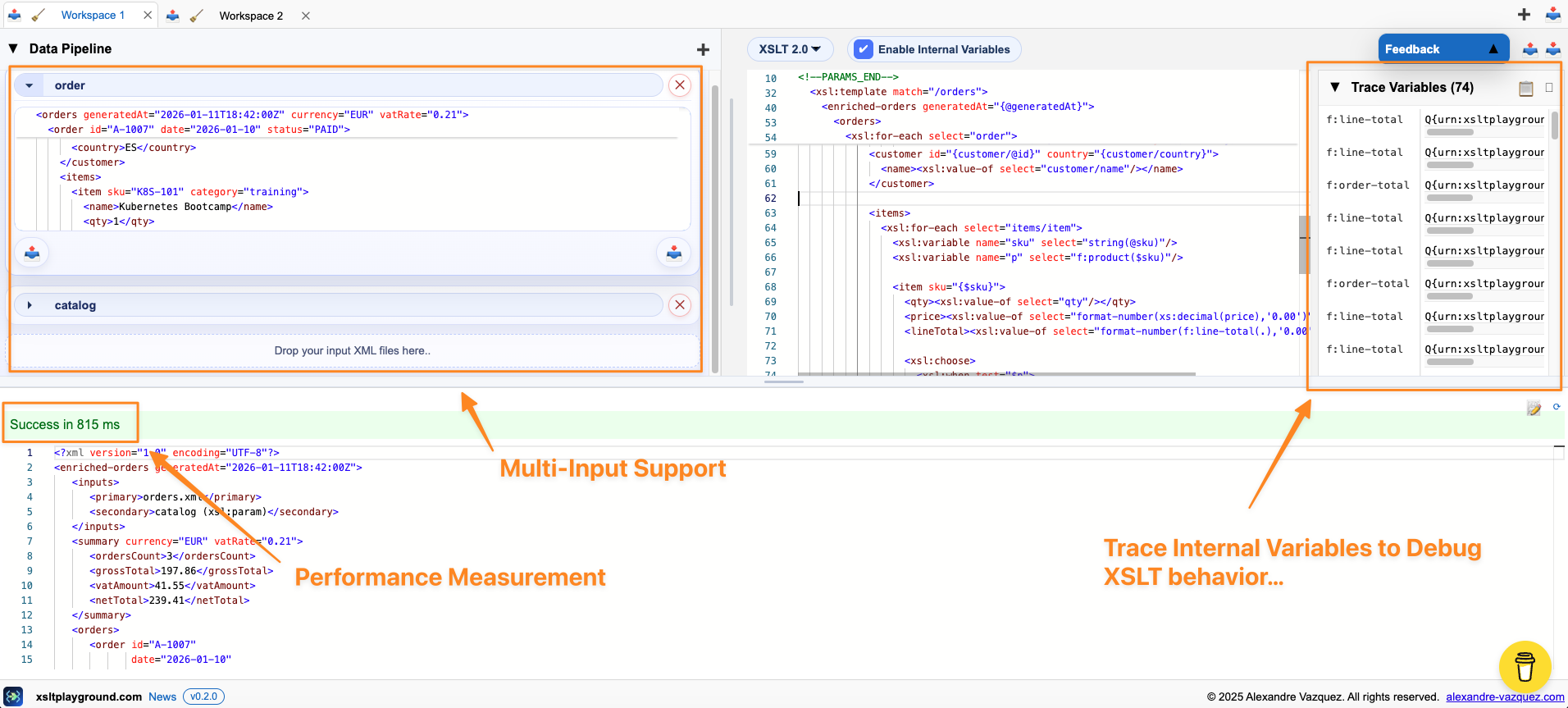 XSLT Playground gallery image