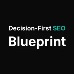 Decision-First SEO Blueprint logo