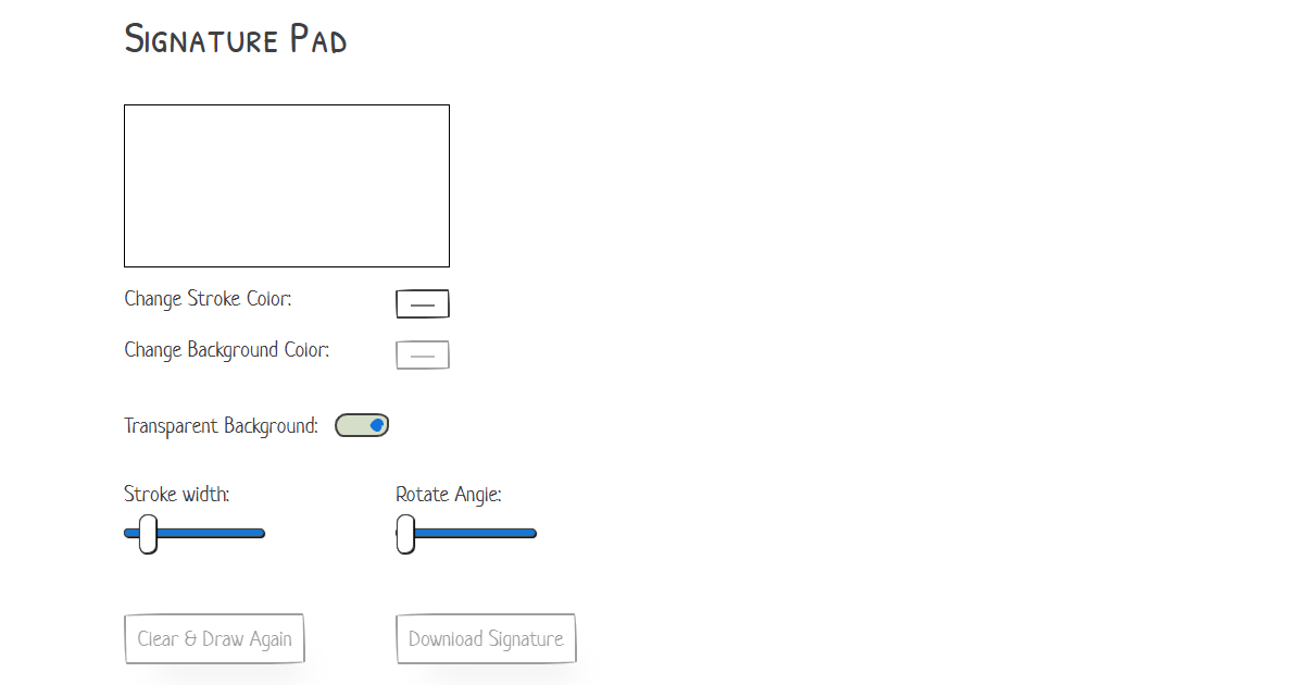 Media Pad Signature - Trình tạo chữ ký 1