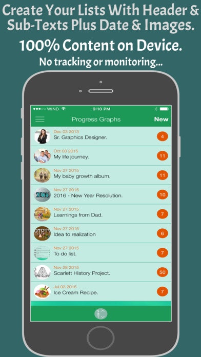 Progress Graphs - Goal Diary gallery image