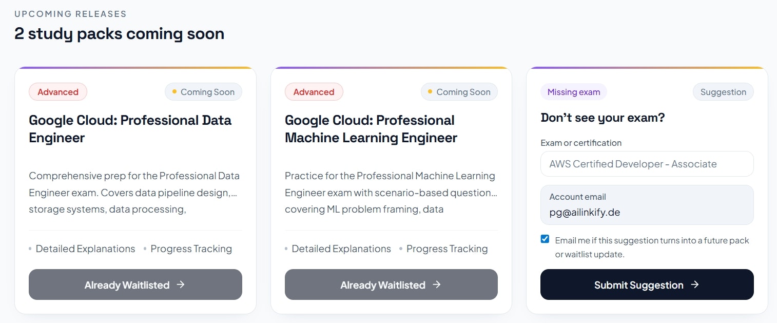 Exam Prep gallery image