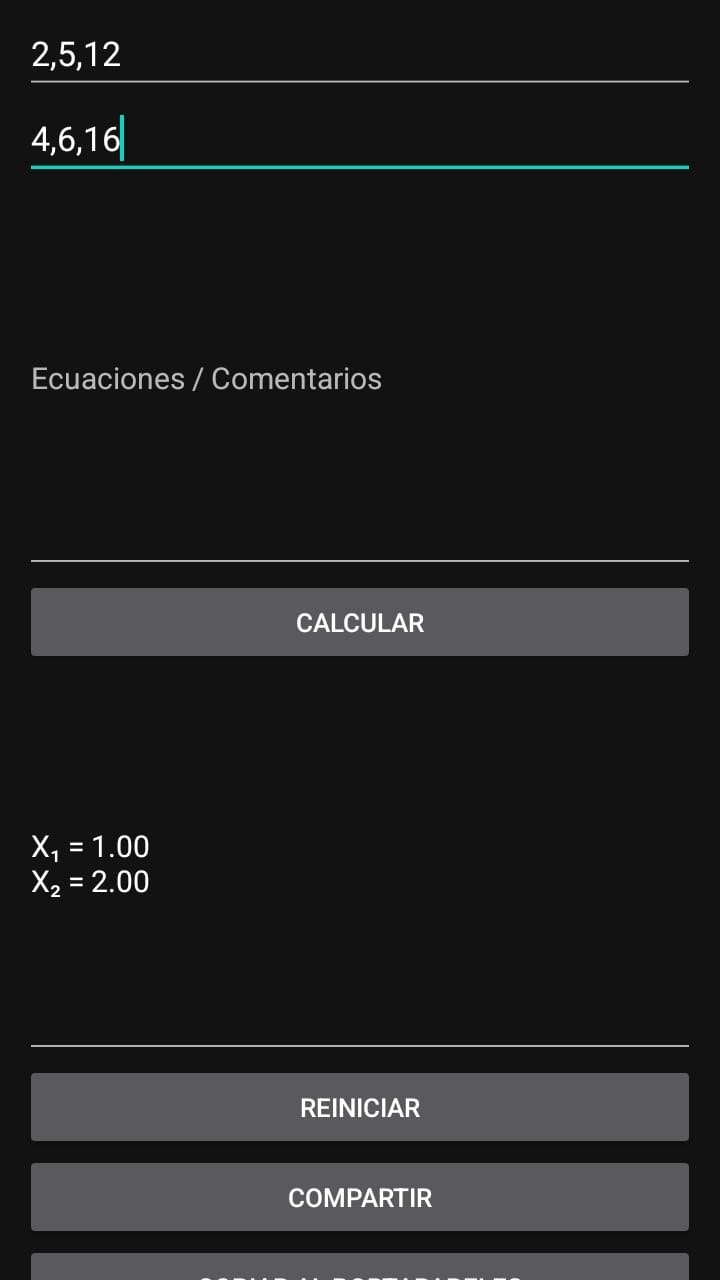 Média xsol es una aplicación profesional - APP PLAY STORE xsol resolver sistemas de ecuaciones lineales 5