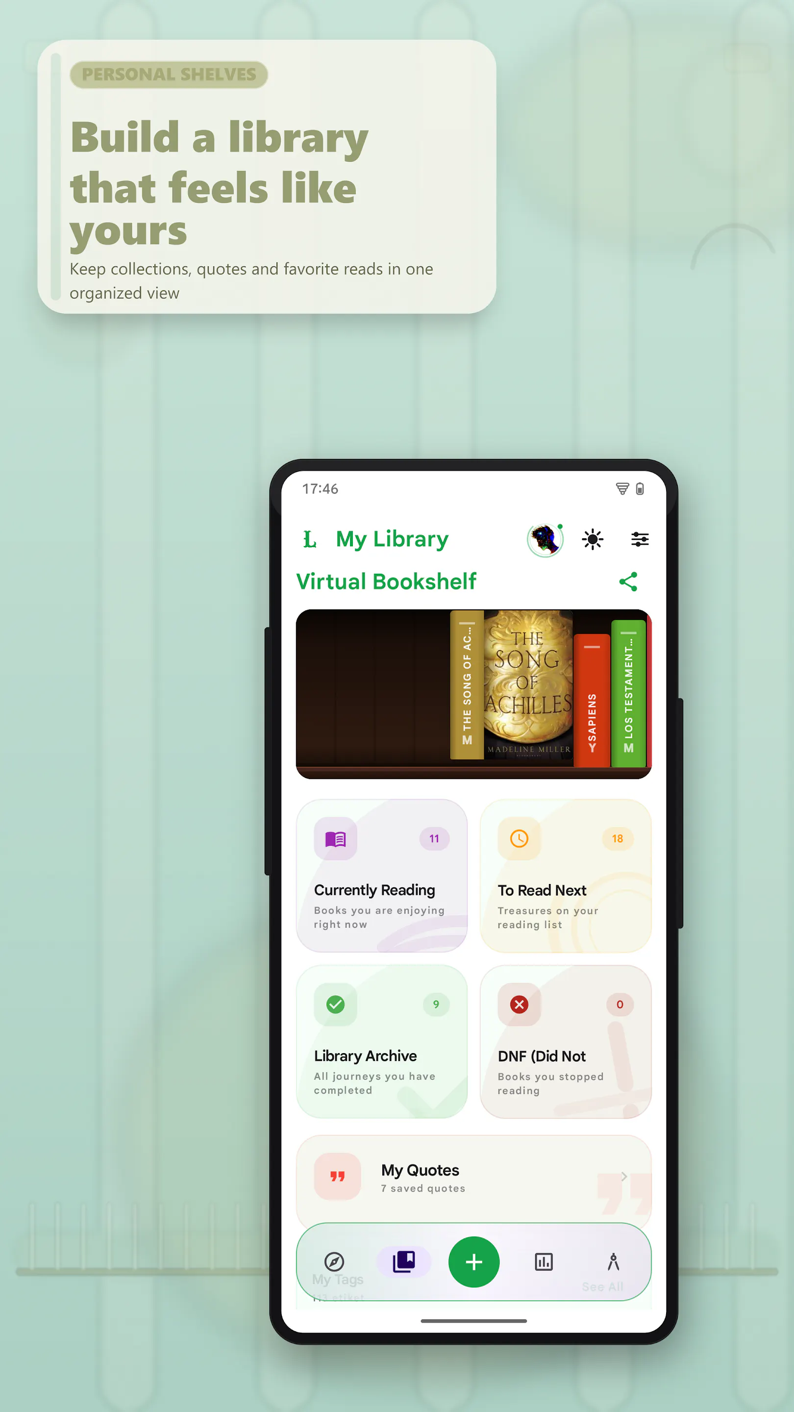 Libracy Book Tracker screenshot