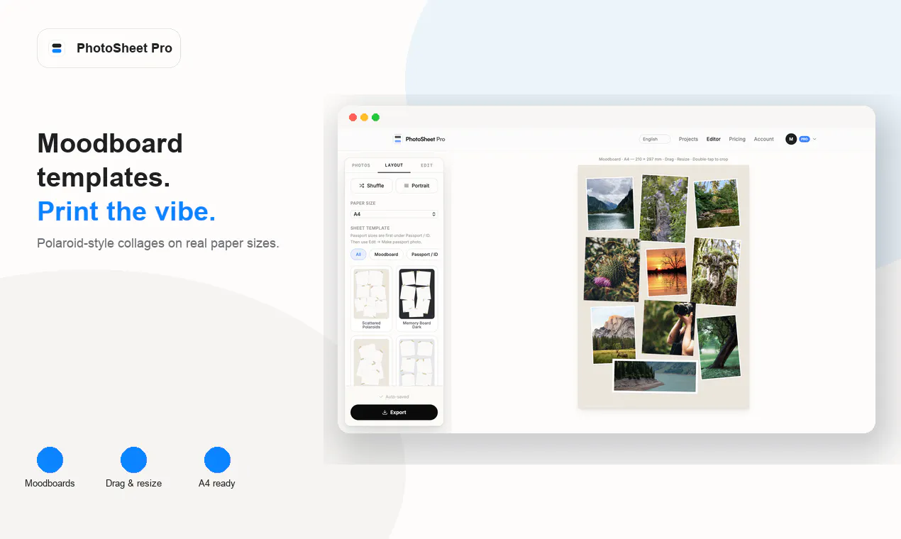 PhotoSheet Pro: Print Photos at Home gallery image