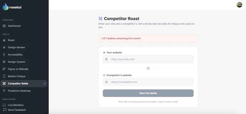 RoastUI.ai screenshot 7
