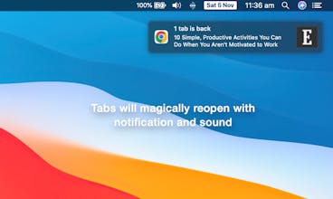 Snooze Tabs gallery image