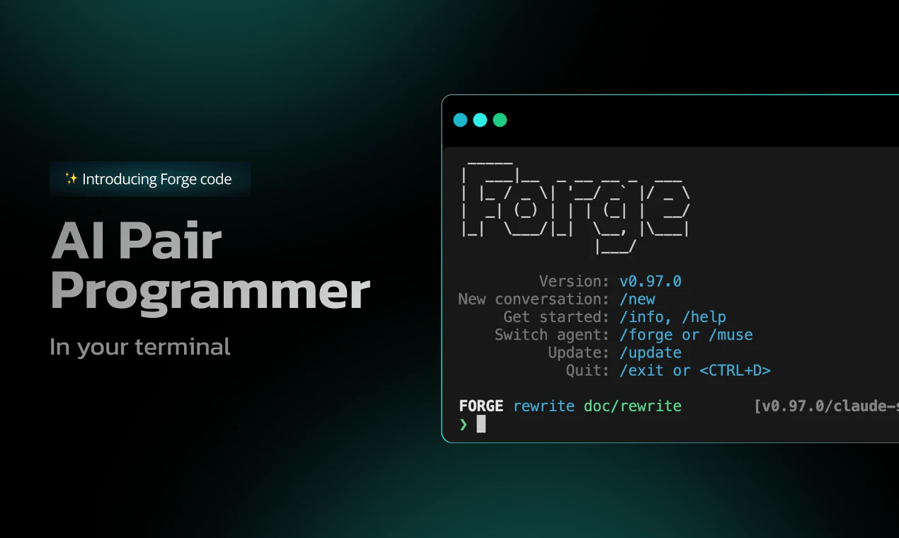 startuptile Forgecode-AI pair programmer in your Terminal