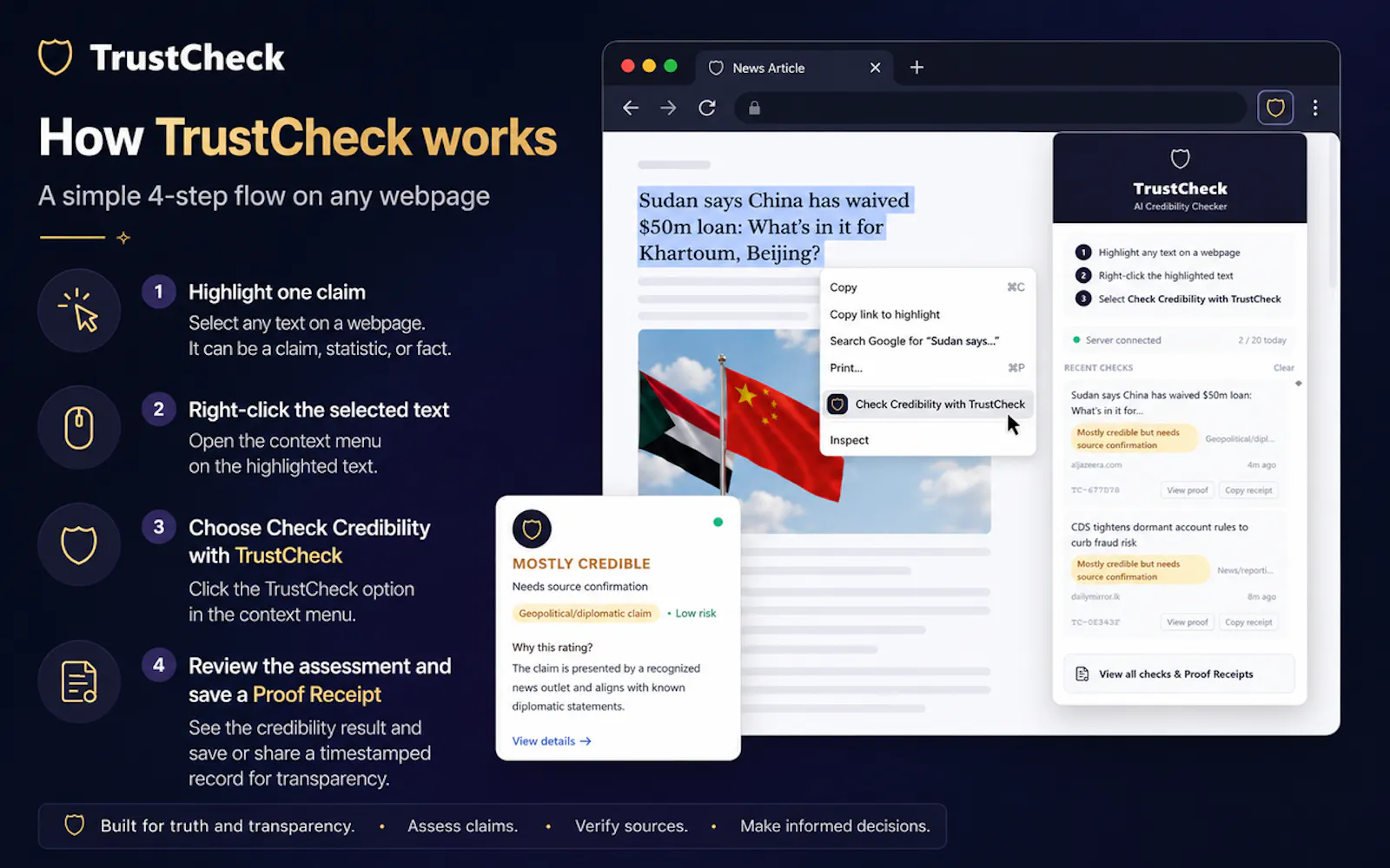 TrustCheck screenshot 3