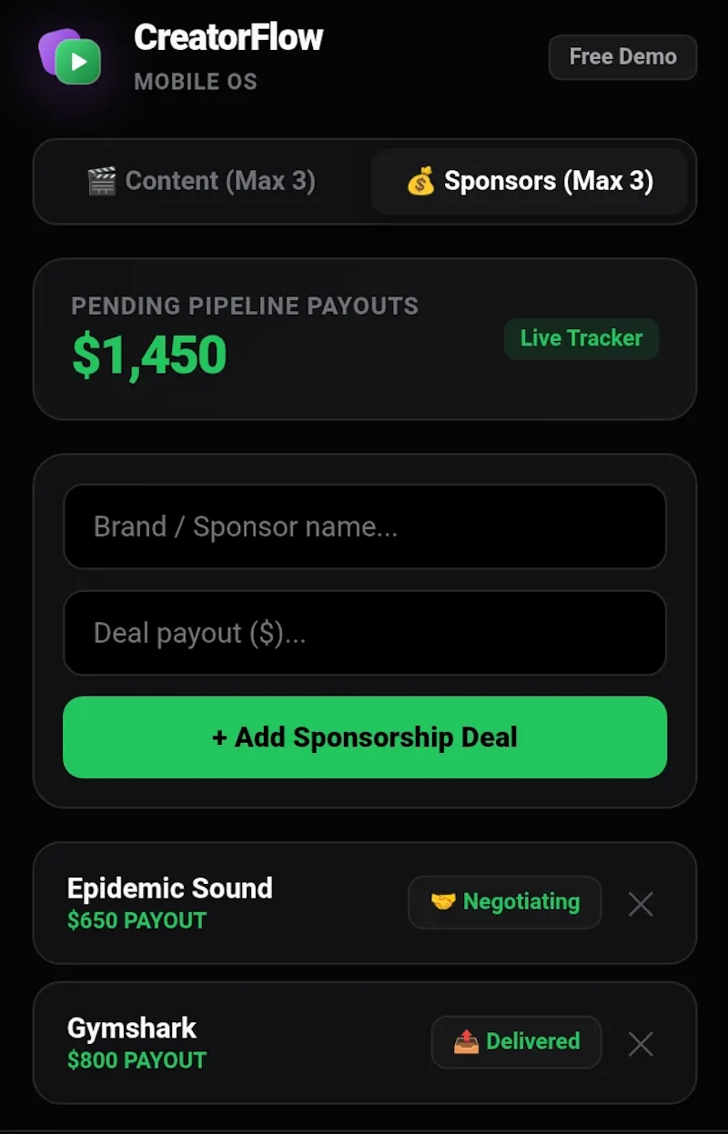 CreatorFlow Pro screenshot 3