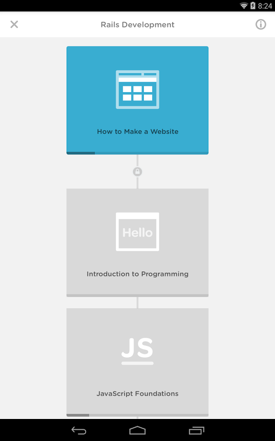Treehouse Mobile App gallery image
