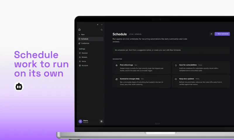 Cline Desktop App screenshot 5