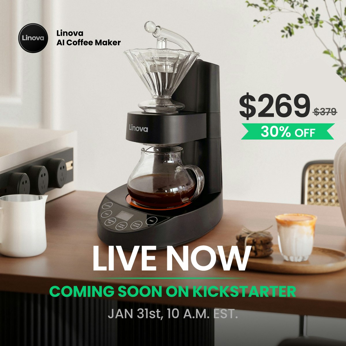 Linova AI Coffee Maker
