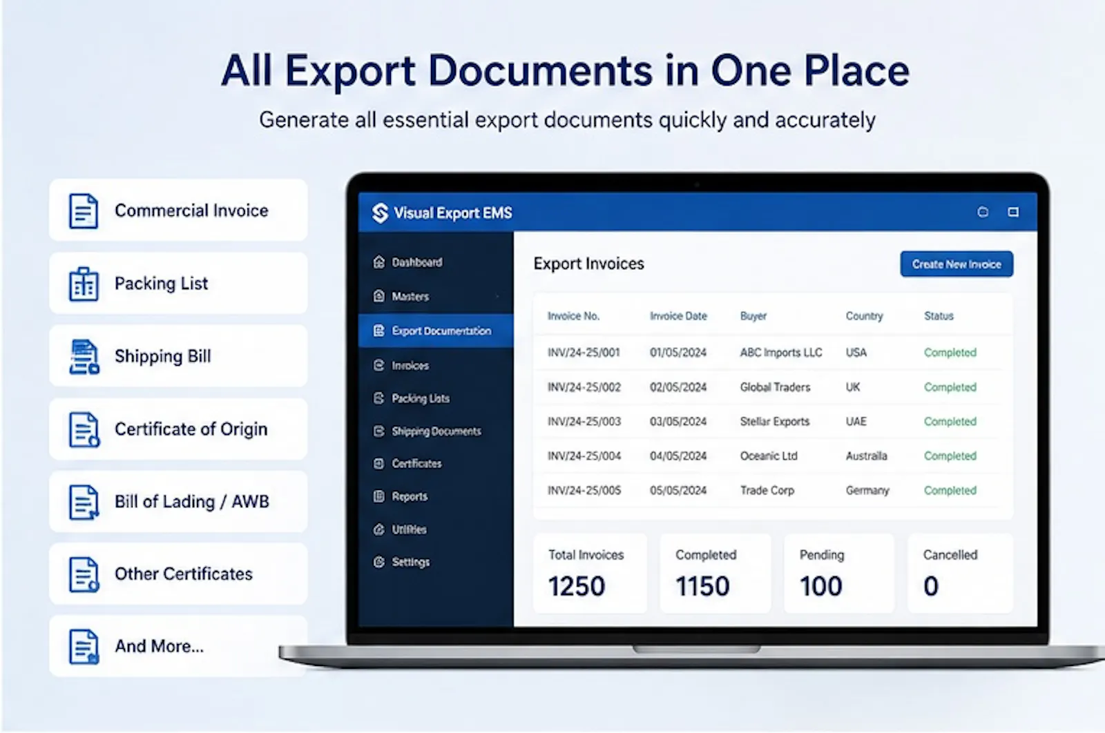 Visual Export EMS  screenshot 2
