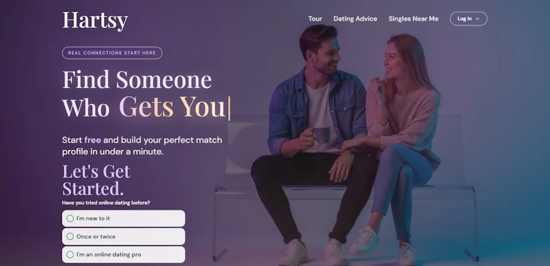 Hartsy — Intentional Dating App screenshot 1
