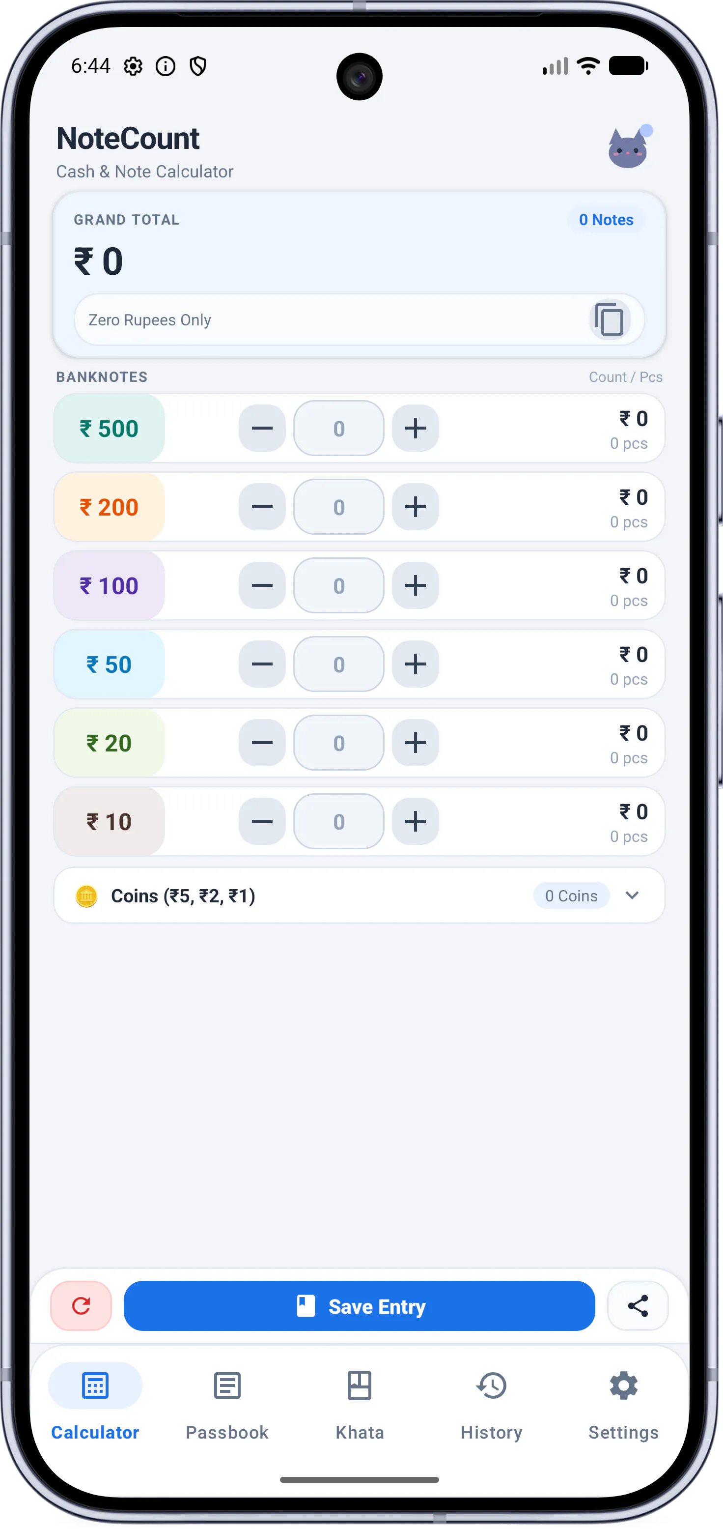 NoteCount - Cash Calculator & Khata gallery image