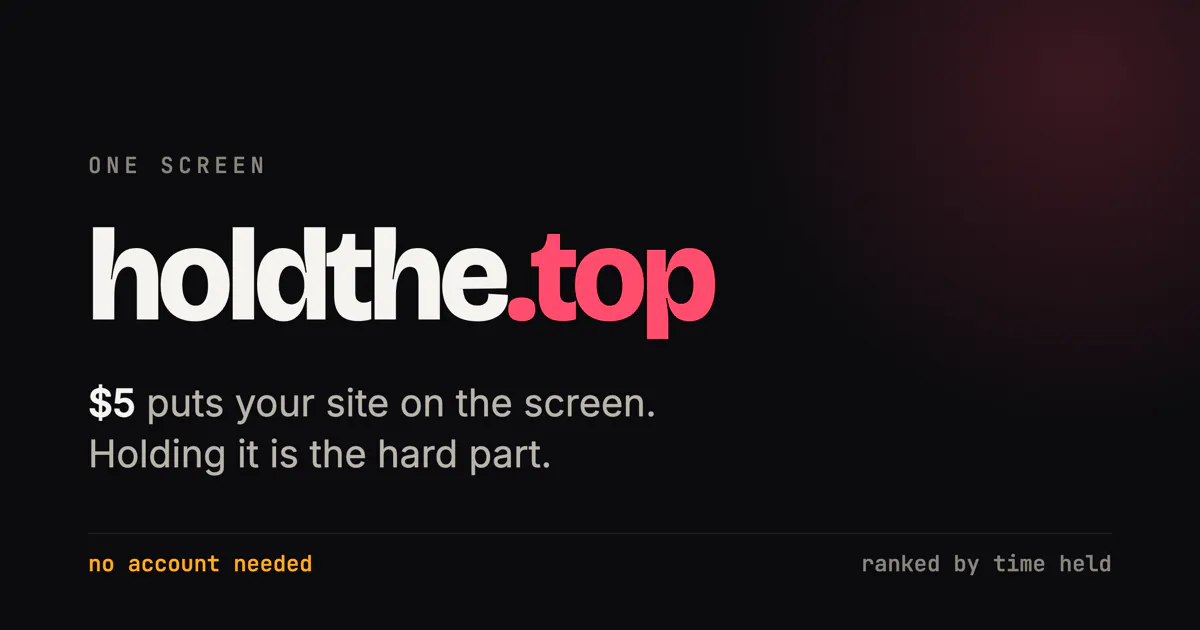 holdthe.top gallery image