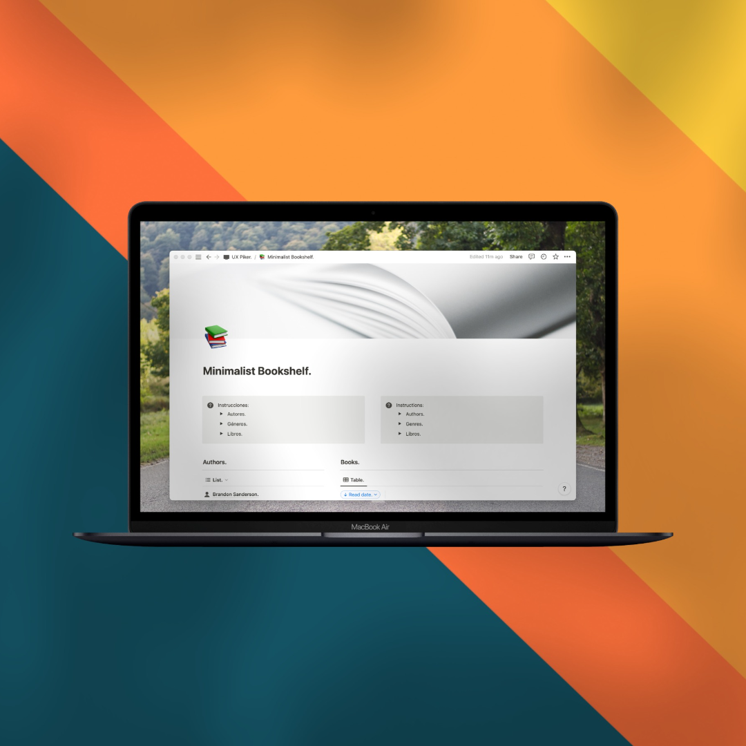 Minimalist Bookshelf.