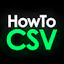 howToCSV