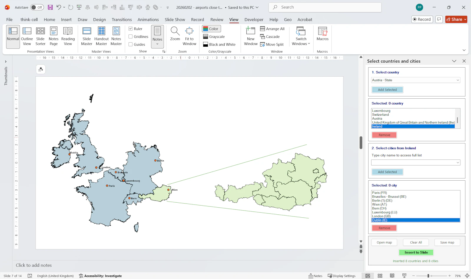 GeoAddIn — PowerPoint extension screenshot 2
