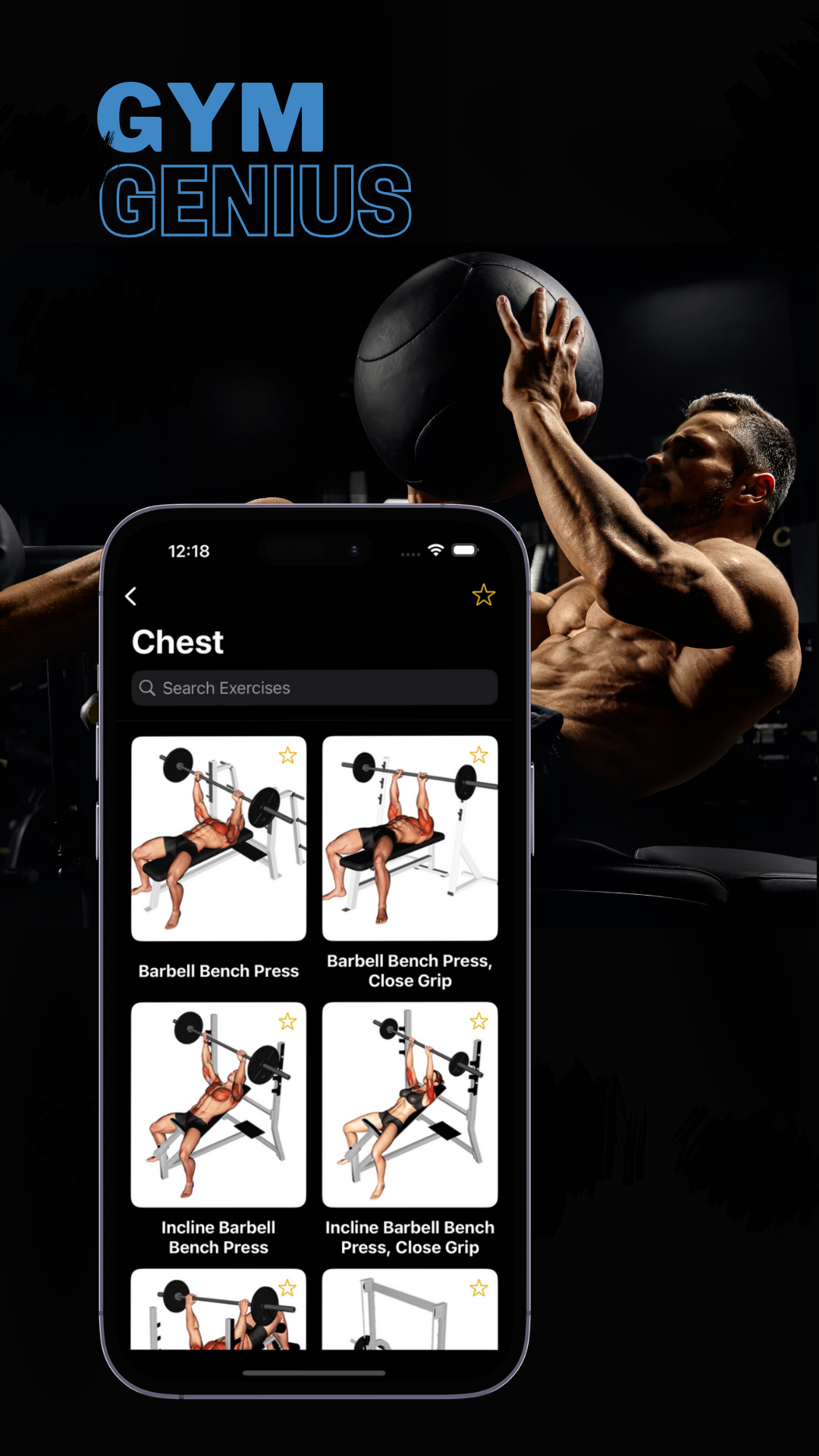 Média Genius du gymnase: planificateur d'entraînement 6