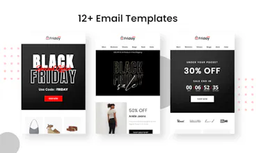Free Black Friday Email Templates gallery image