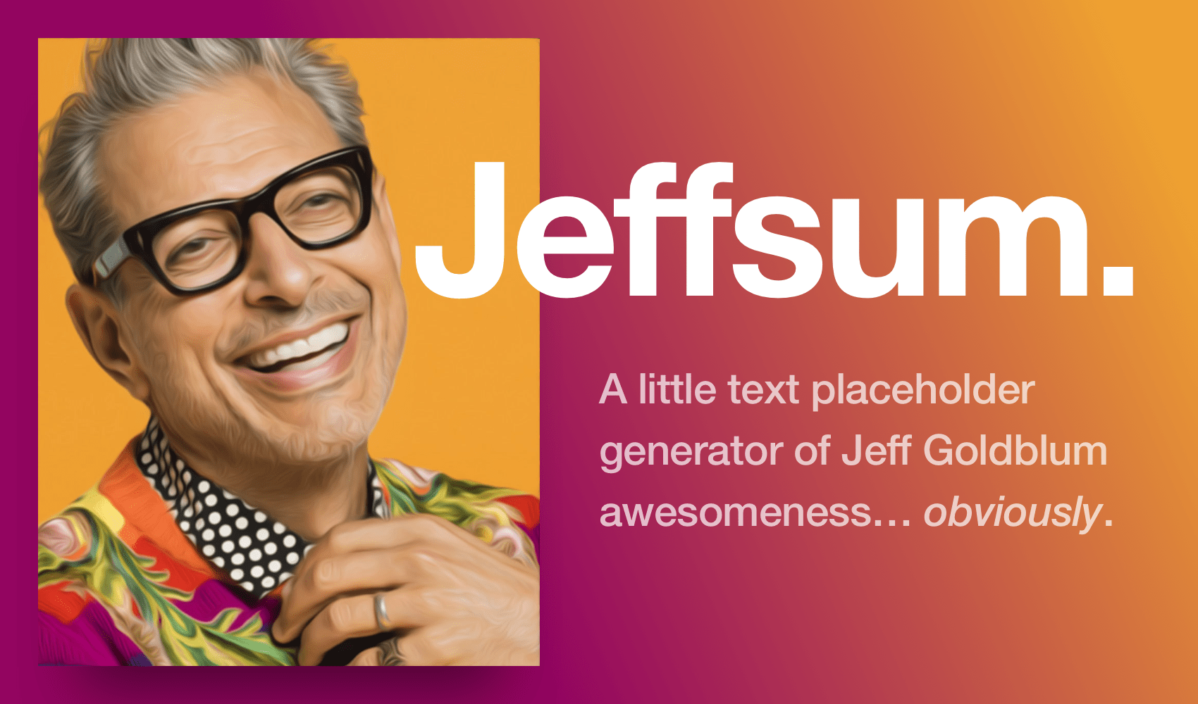 Jeffsum.