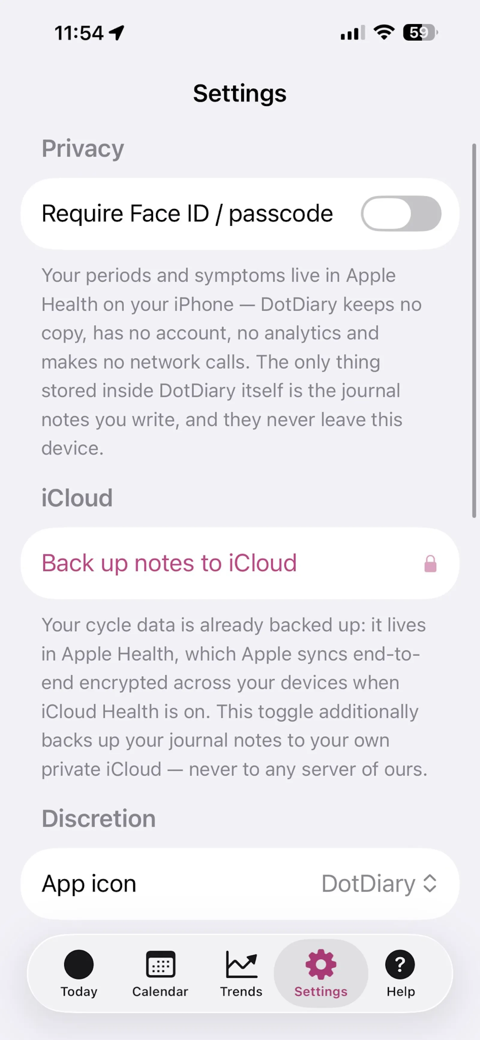 DotDiary screenshot 6