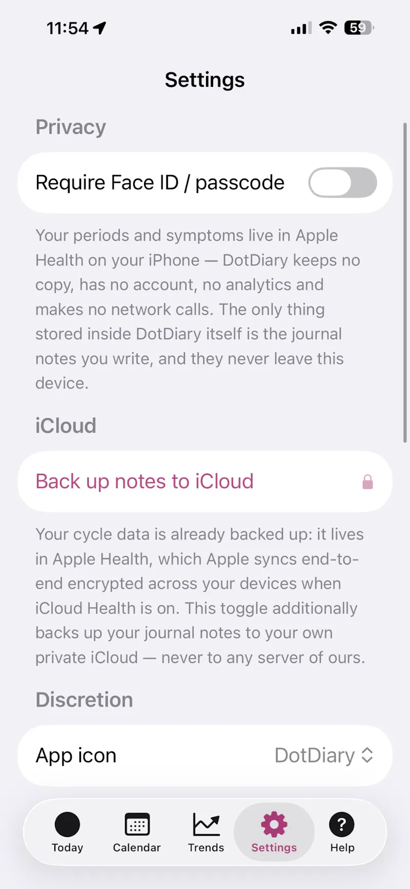 DotDiary screenshot 6
