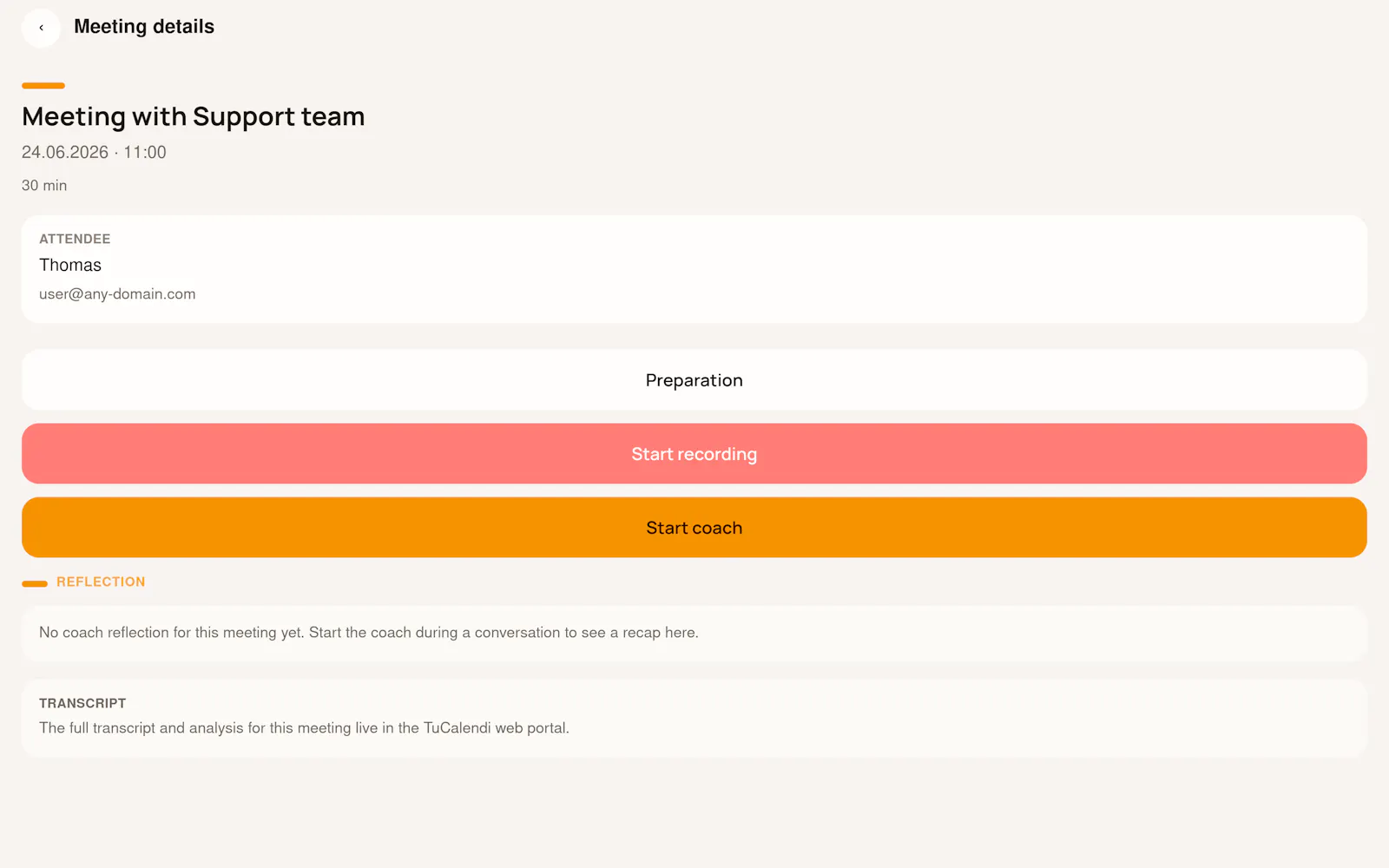 Meetfy.ai screenshot 2