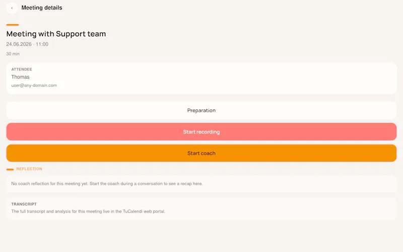 Meetfy.ai screenshot 2