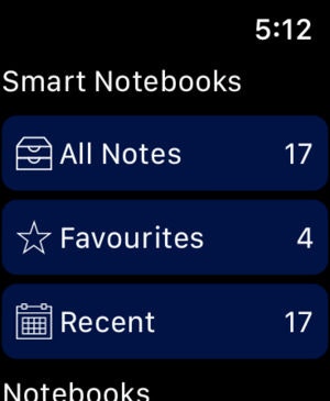 Indigo Notes for Apple Watch gallery image