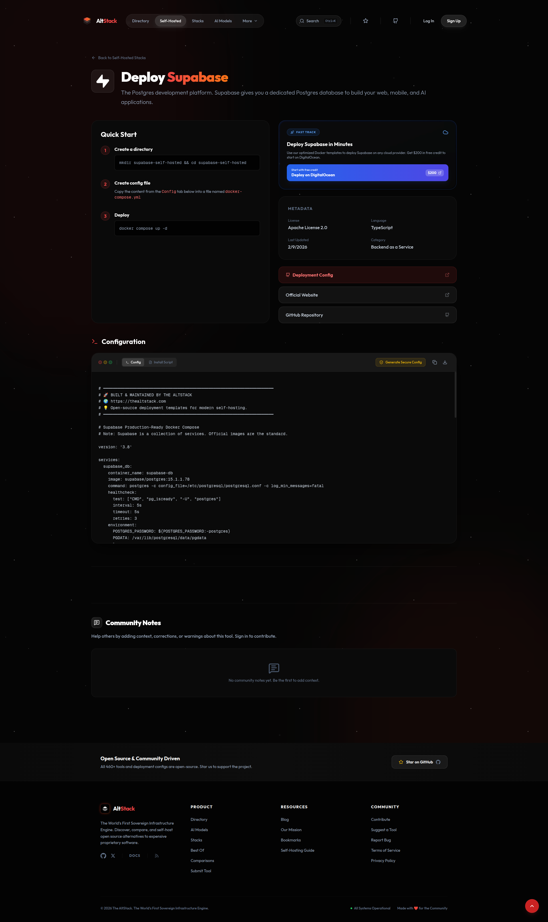 The AltStack gallery image