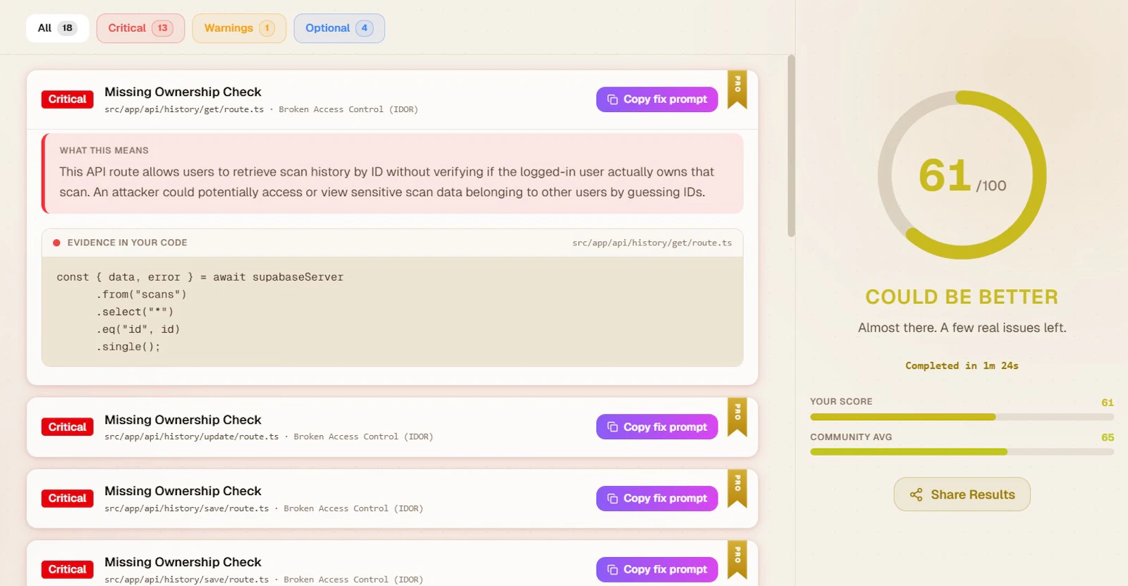 Heimdall Scan screenshot 2