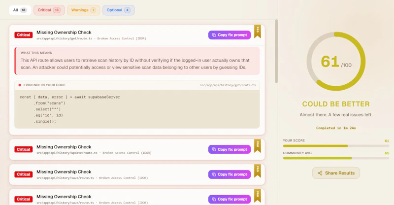 Heimdall Scan screenshot 2