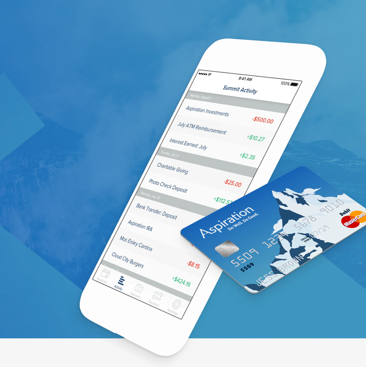 Aspiration Summit Checking