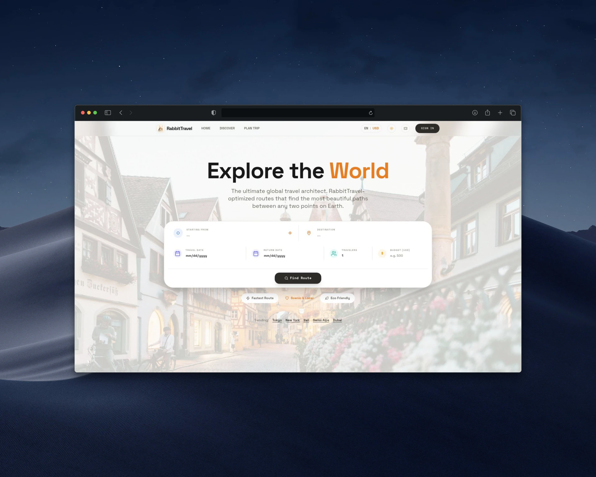 RabbitTravel screenshot 1