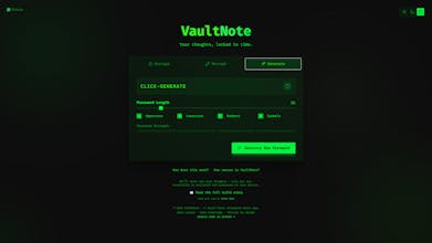 VaultNote gallery image