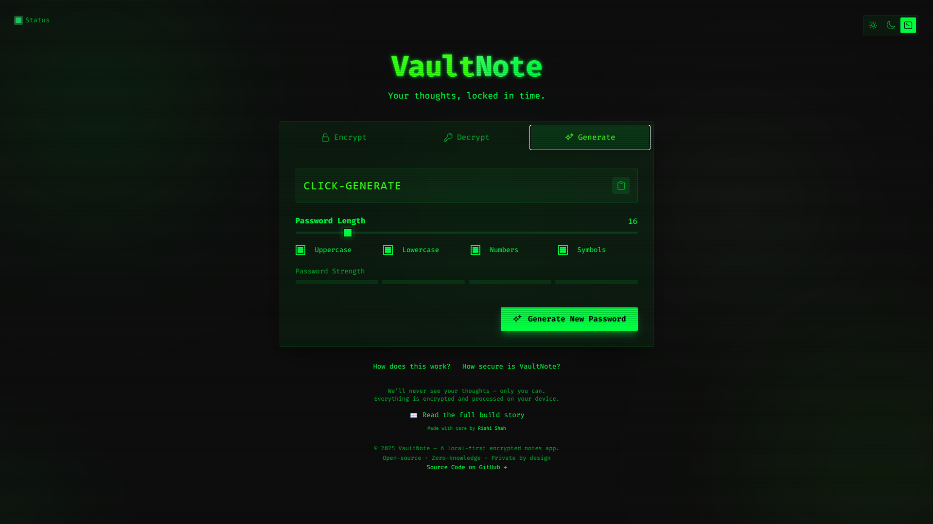 VaultNote - Screenshot 3 preview