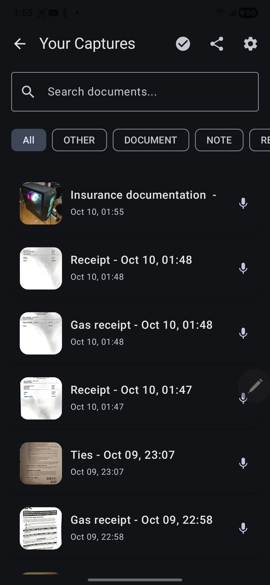 QuickCapture - Scan & Speak - Screenshot 3 showing product features and functionality