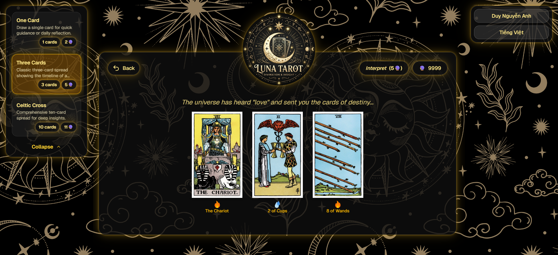 Luna Tarot gallery image