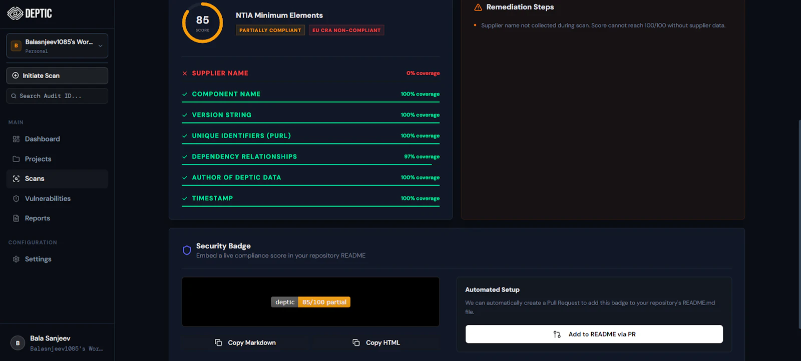 Deptic screenshot 4