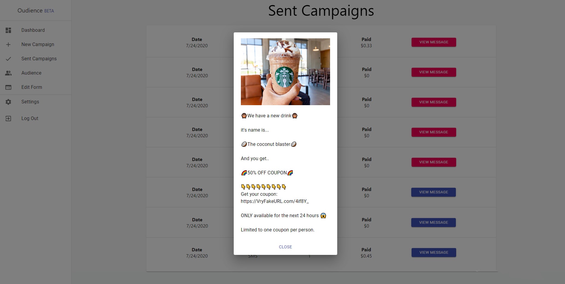 Oudience gallery image