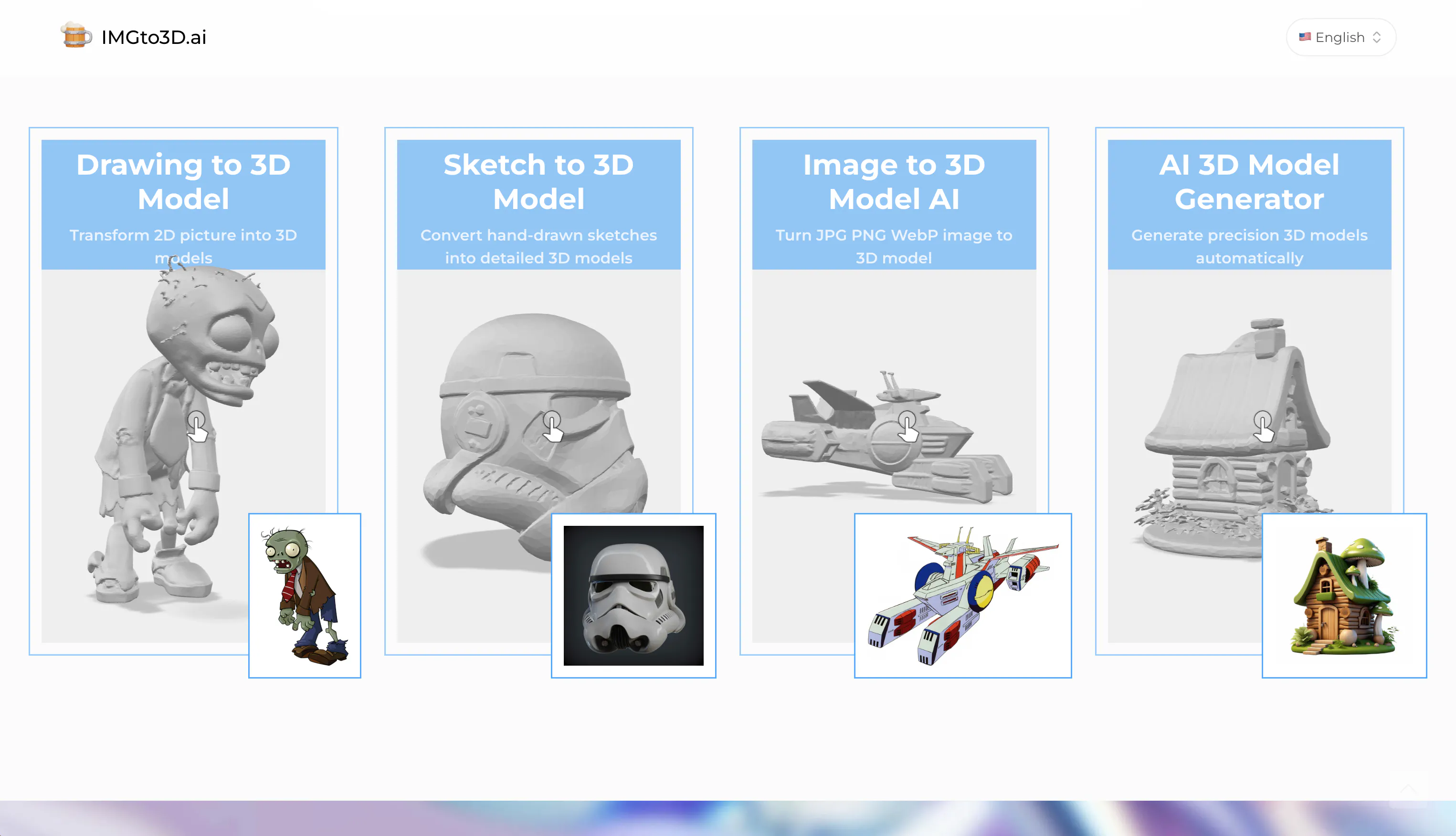 Free AI 3D Model Generator gallery image