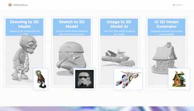 Free AI 3D Model Generator gallery image