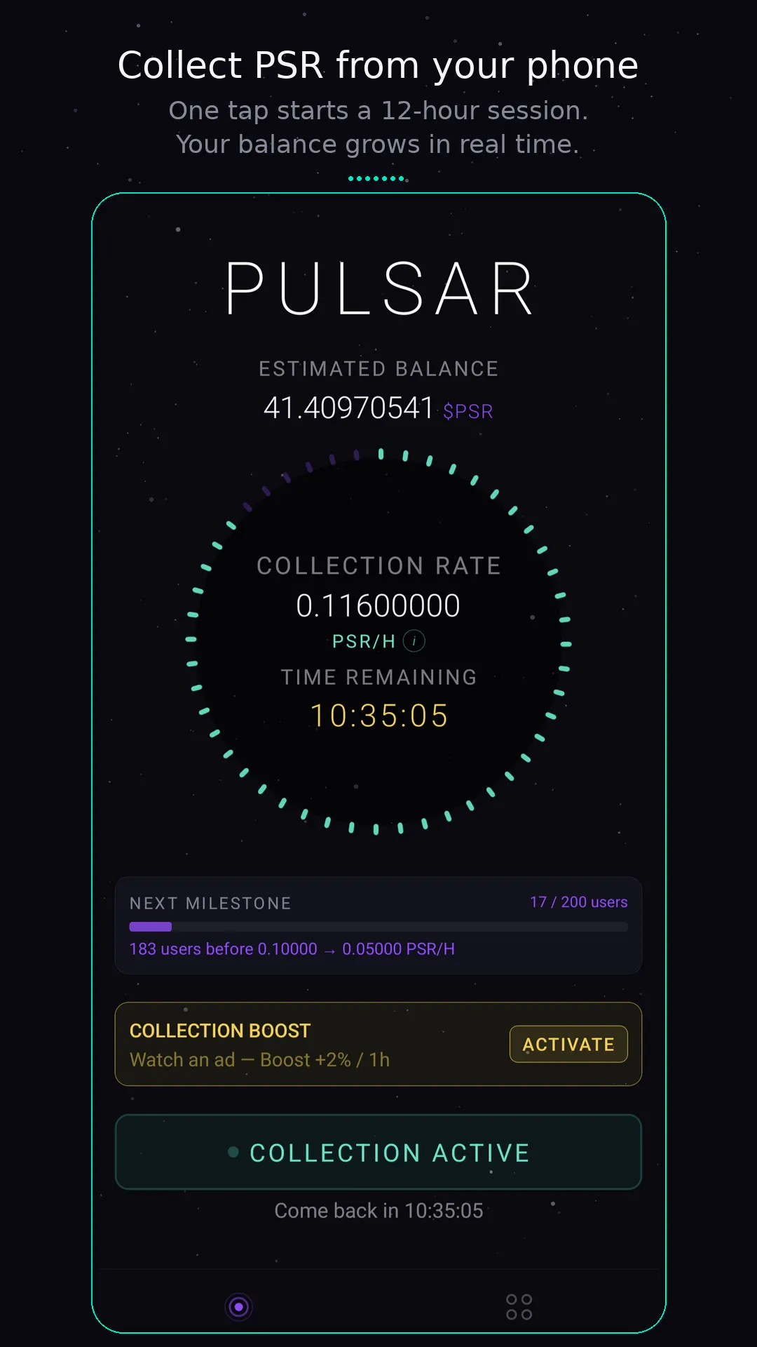 Pulsar — Space Rewards gallery image