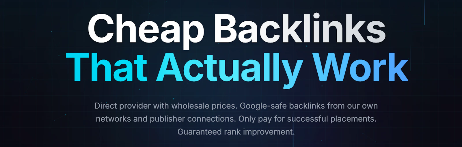 Backlinks Agency screenshot 2